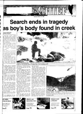 Squamish Chief: Tuesday, March 19, 1996