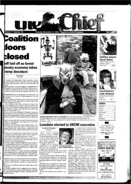 Squamish Chief: Tuesday, November 4, 1997