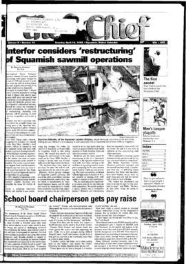 Squamish Chief: Tuesday, April 14, 1998