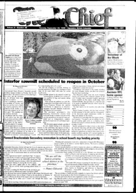 Squamish Chief: Tuesday, September 22, 1998