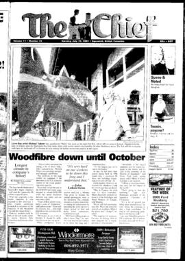 Squamish Chief: Tuesday, July 31, 2001