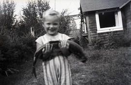 Gordon with fish