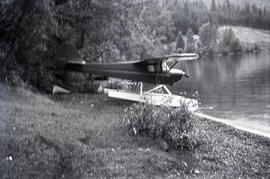 Plane at Anderson Lake / D'Arcy