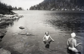 Swimming at Woodfibre