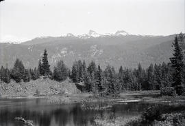 Black Tusk from train