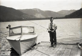 Boy at Alta Lake