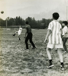 Boys playing ball