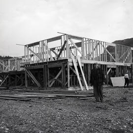 Man on construction site