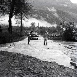 Water on road