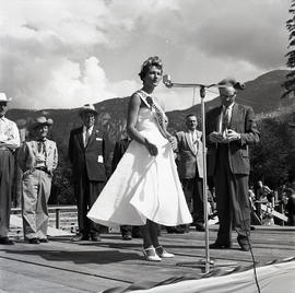 Miss Squamish on stage