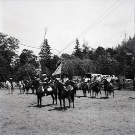 Ceremony with horses