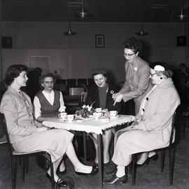 Women having tea