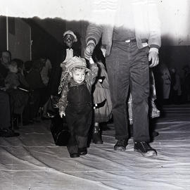 Child dressed up at costume party