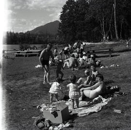 People on beach