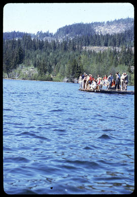 Crossing the lake