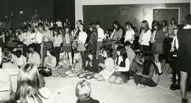 Stawamus choir and band under Mr Lacombe