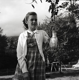 Girl and tree