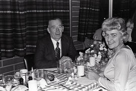 Man and woman at table