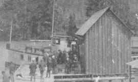 Steamship "Defiance" at Mashiter Wharf