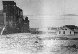 Woodfibre flood - December 1963