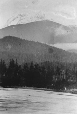 Mount Garibaldi as seen from Brackendale