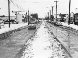 Downtown Squamish during winter